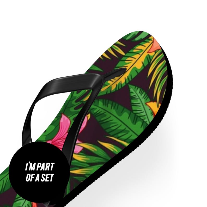 Tropical Vibes Flip Flops