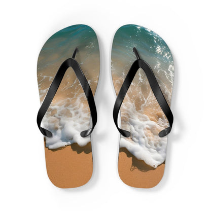 Beach Waves Flip Flops