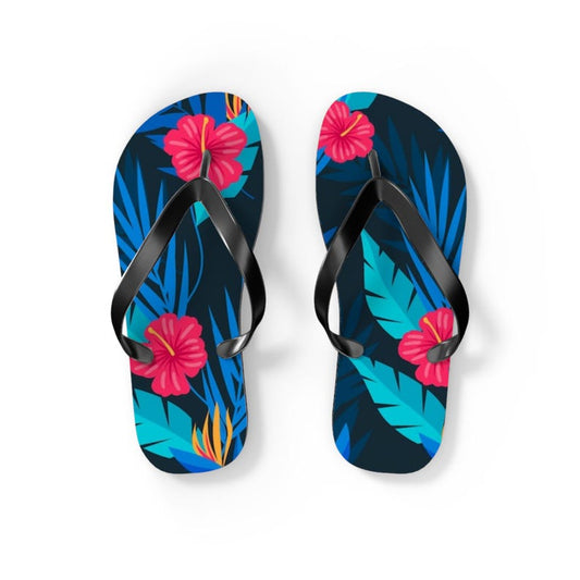 Tropical Vibes Flip Flops Sandals | Beach Summer Vacation