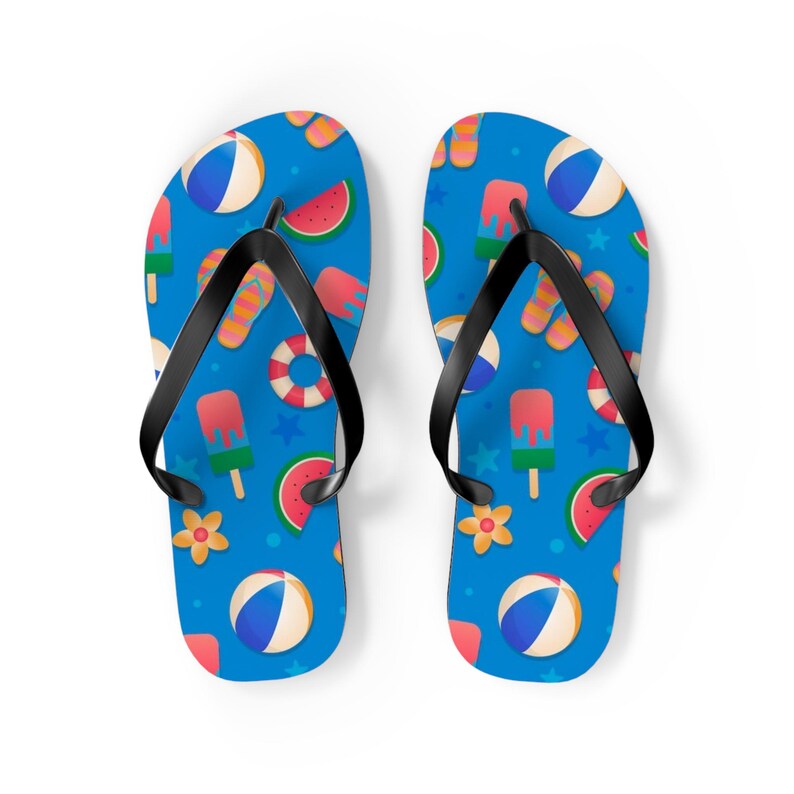 Tropical Vibes Flip Flops