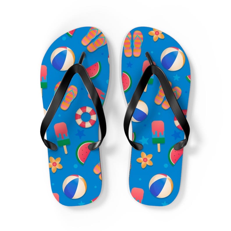 Tropical Vibes Flip Flops