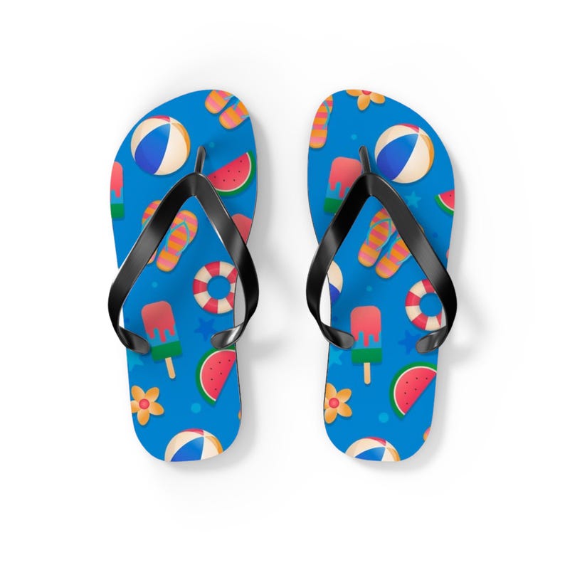 Tropical Vibes Flip Flops
