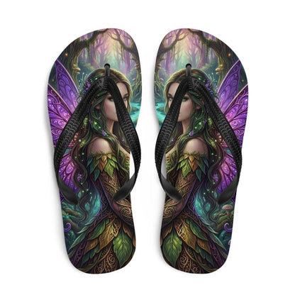Fantasy Fairy Sandals | Forest Fae Sublimation Flip Flops