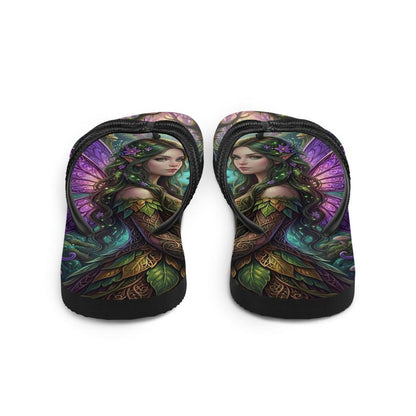 Fantasy Fairy Sandals | Forest Fae Sublimation Flip Flops